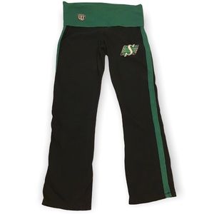 CFL Saskatchewan Roughriders lounge track pants with cute butt writing